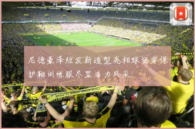 尼德豪泽短发新造型亮相球场穿保护靴训练服尽显活力风采