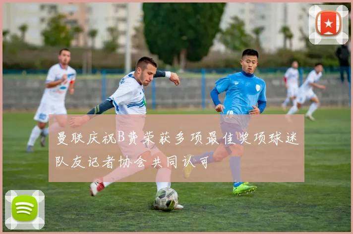 曼联庆祝B费荣获多项最佳奖项球迷队友记者协会共同认可